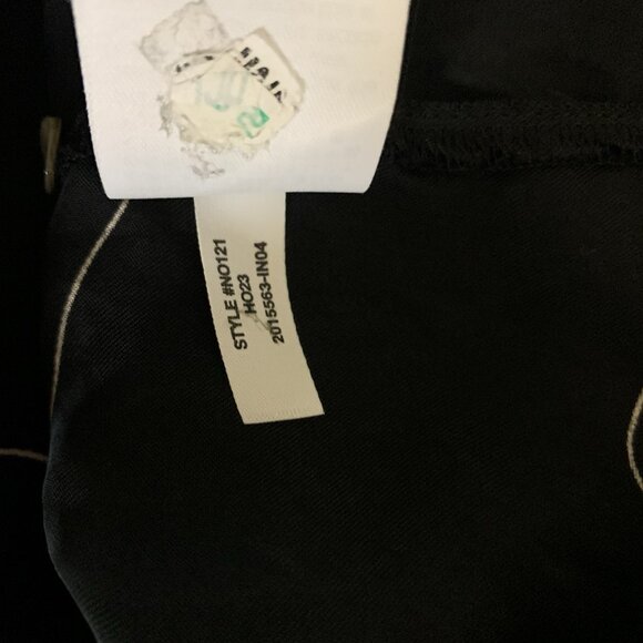 Madewell Black Dress with White FloralAbstract Pattern - Picture 6 of 6